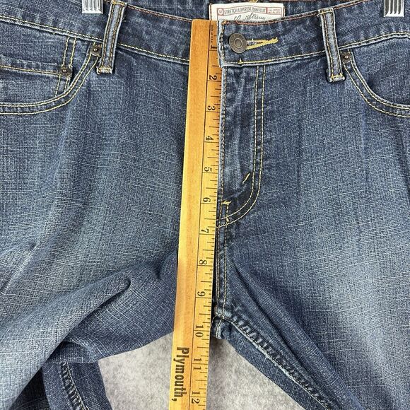 Levis Low Rise Bootcut Jeans Juniors 11 Stretch Classic Western (Meas 33x30)* - Picture 12 of 16